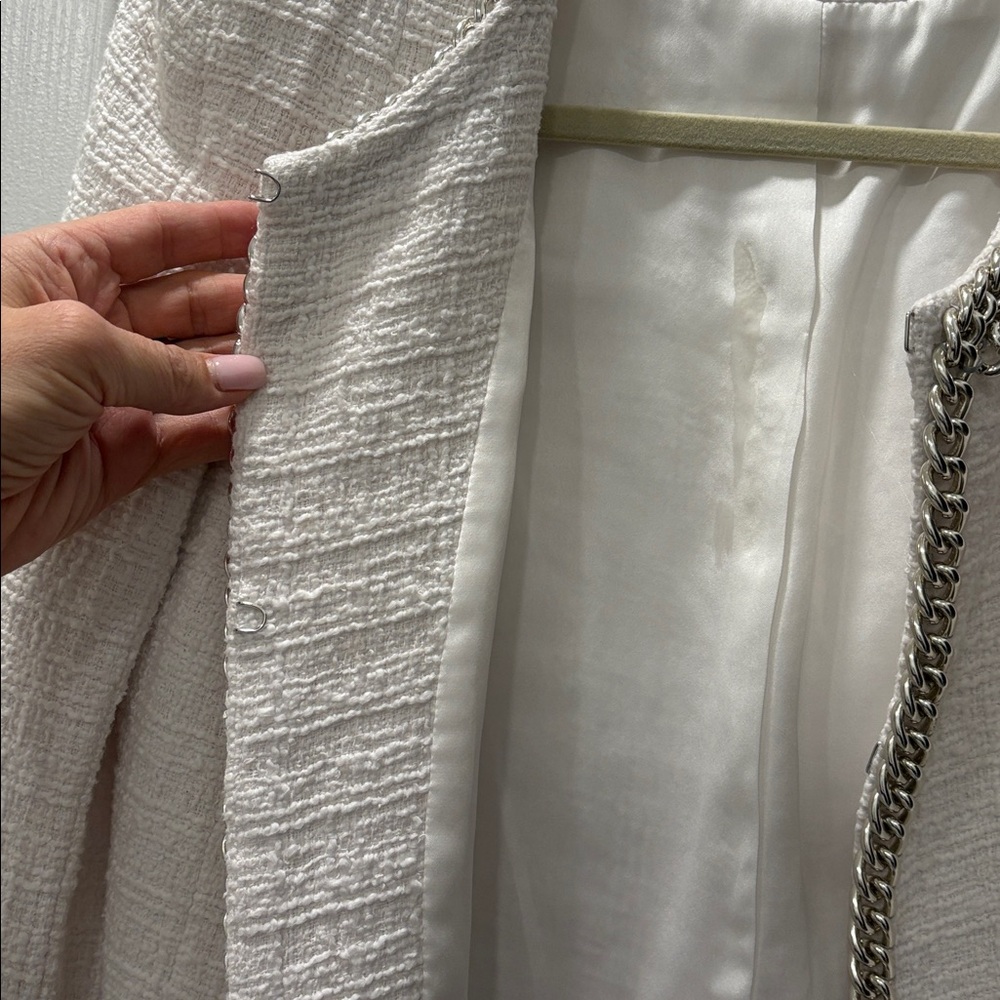 Boston Proper White Jacket - Picture 6 of 8